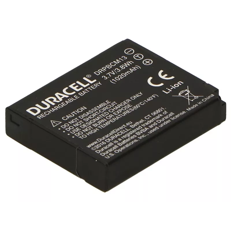Duracell fotoaparato baterija – pakaitalas Panasonic DMW-BCM13