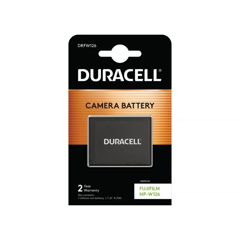 Akumuliatorius fotoaparatui Duracell DRFW126 Fujifilm NP-W126 pakaitalas