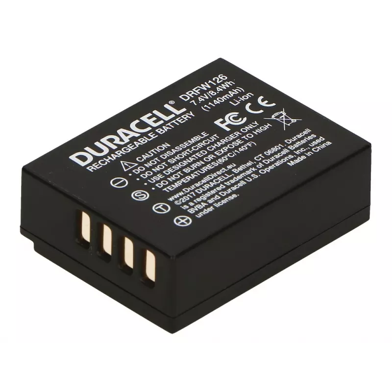 Akumuliatorius fotoaparatui Duracell DRFW126 Fujifilm NP-W126 pakaitalas