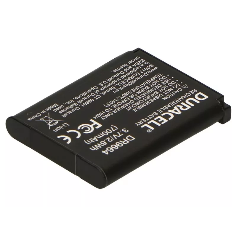 Duracell DR9664 baterija, skirta Olympus Li-40B fotoaparatams