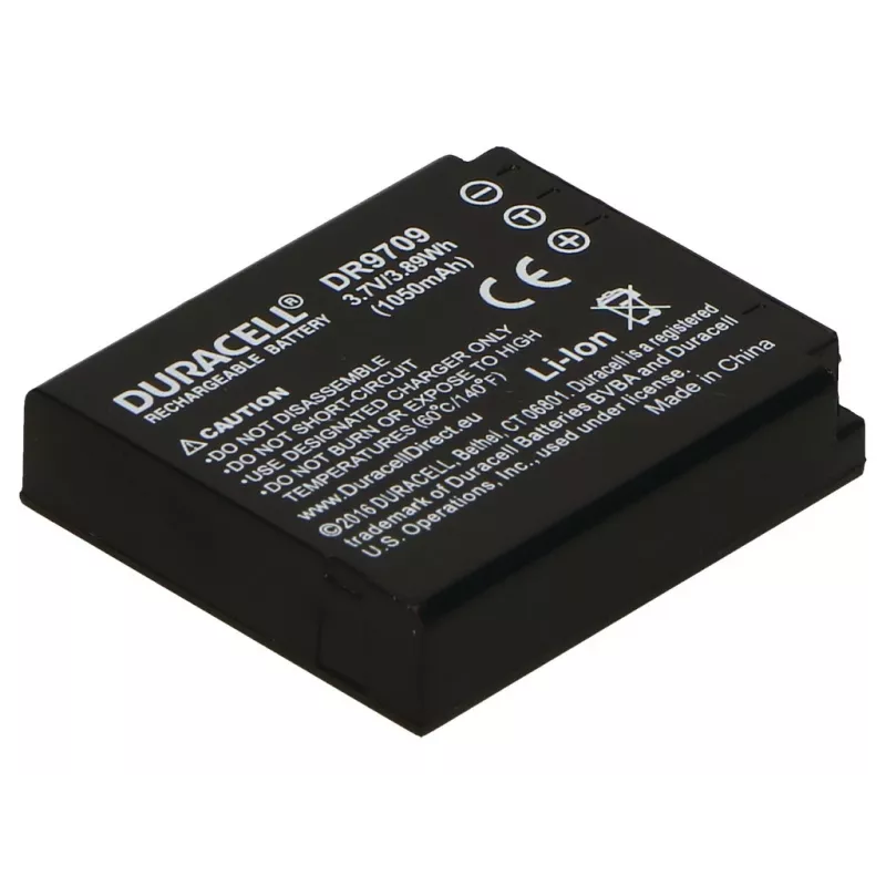 Duracell DR9709 akumuliatorius fotoaparatui – pakaitalas Panasonic CGA-S005