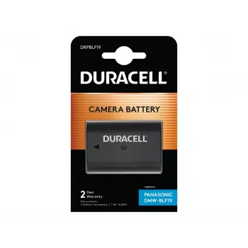 Duracell akumuliatorius fotoaparatui – pakeičia Panasonic DMW-BLF19E
