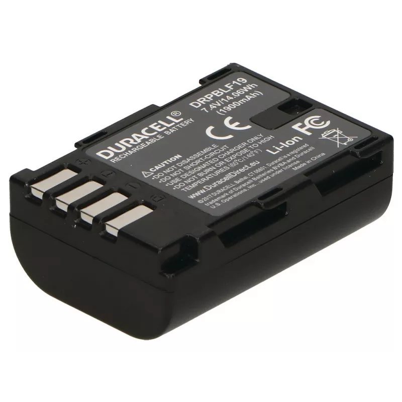 Duracell akumuliatorius fotoaparatui – pakeičia Panasonic DMW-BLF19E