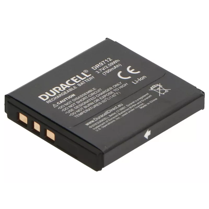 Duracell fotoaparato baterija DR9712 – keičia Kodak KLIC-7001