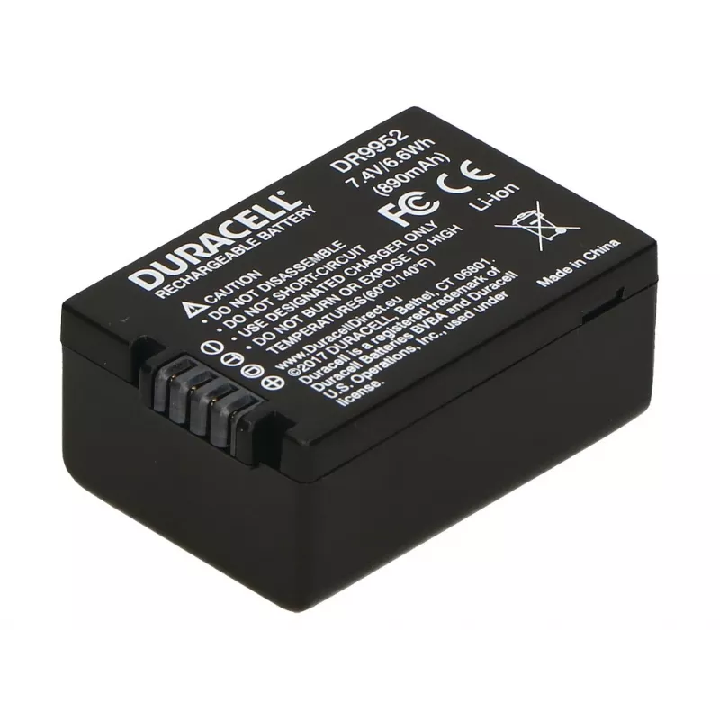 Duracell akumuliatorius fotoaparatui – pakaitalas Panasonic DMW-BMB9E