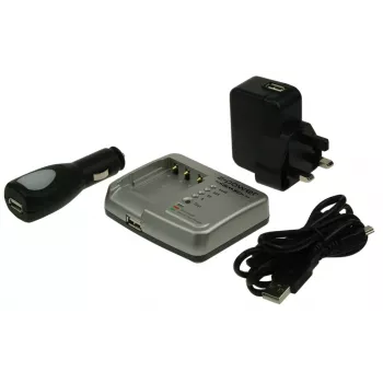 Duracell DRCLPE6NH 2-Power kroviklis fotoaparato baterijoms su USB maitinimu