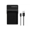 Duracell USB kroviklis Nikon EN-EL14 akumuliatoriams, juodas