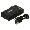 Duracell DRN5923 USB kroviklis Nikon EN-EL12 akumuliatoriams