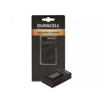 Duracell USB kroviklis Sony NP-FP50, 70, 90, 51, 71, 91 akumuliatoriams, juodas