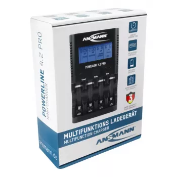 Baterijų įkroviklis Ansmann Powerline 4.2 Pro