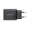 Intenso W65ACC 65W USB-C ir USB-A maitinimo adapteris juodas
