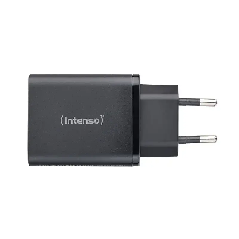 Intenso W65ACC 65W USB-C ir USB-A maitinimo adapteris juodas