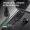 Intenso W65ACC 65W USB-C ir USB-A maitinimo adapteris juodas