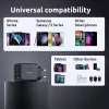 Intenso W65ACC 65W USB-C ir USB-A maitinimo adapteris juodas