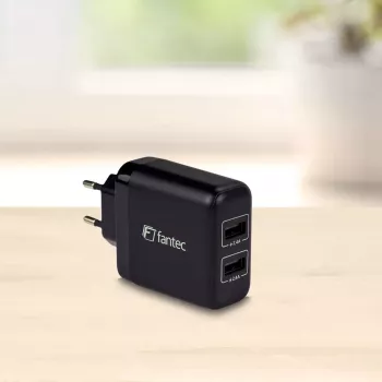 Įkroviklis Fantec SC-A244 Universal Black AC Indoor