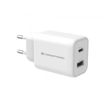 Conceptronic ALTHEA 2 prievadų 33W USB PD PPS įkroviklis su QC 3.0