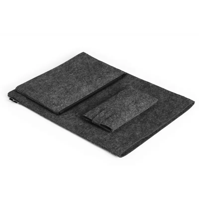 Durable MultiBag Effect 507158 dėklas nešiojamam kompiuteriui / planšetei, 16,4 colio, iš perdirbto PET veltinio, su kišenėmis priedams ir telefonui