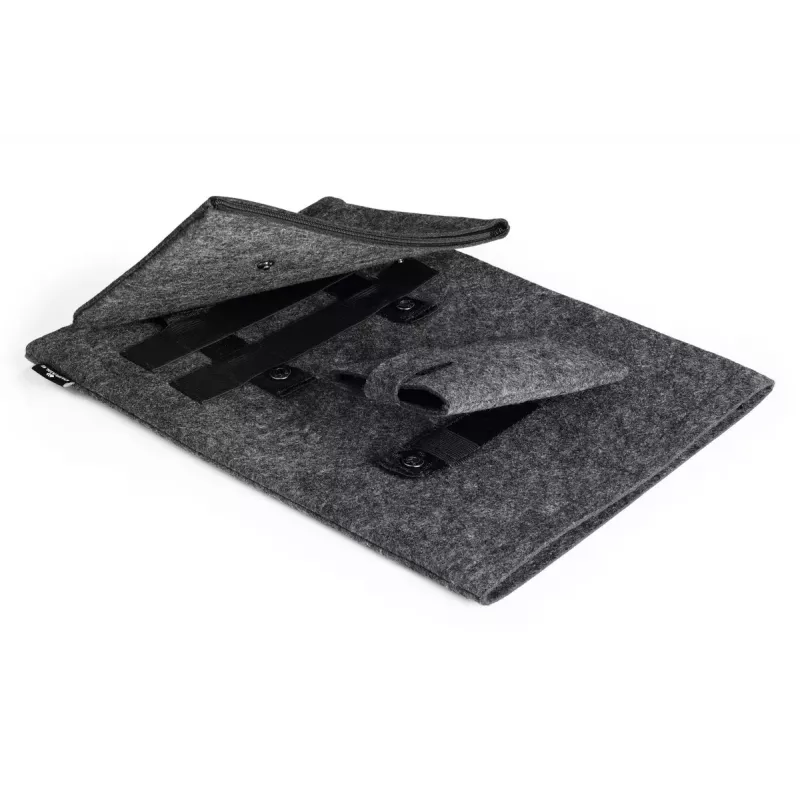 Durable MultiBag Effect 507158 dėklas nešiojamam kompiuteriui / planšetei, 16,4 colio, iš perdirbto PET veltinio, su kišenėmis priedams ir telefonui