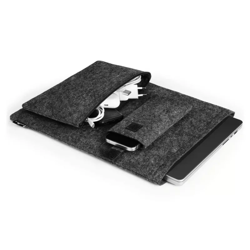 Durable MultiBag Effect 507158 dėklas nešiojamam kompiuteriui / planšetei, 16,4 colio, iš perdirbto PET veltinio, su kišenėmis priedams ir telefonui