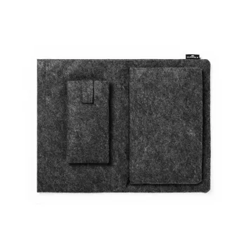 Dėklas nešiojamam kompiuteriui Durable Effect 41,7 cm (16,4 colio) antracito spalvos su 2 priekinėmis kišenėmis