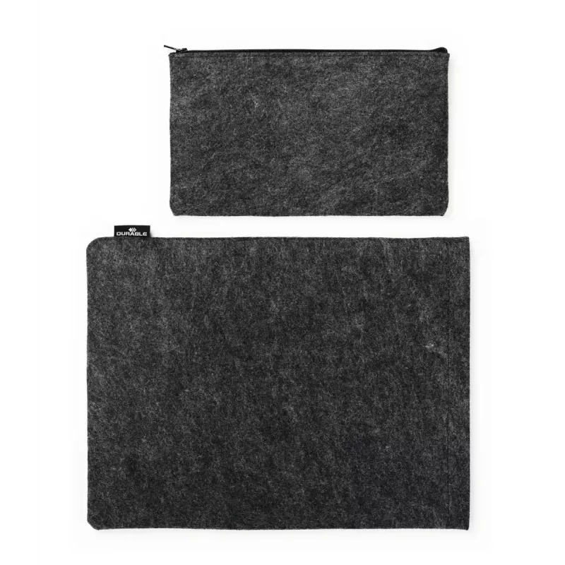 Dėklas nešiojamam kompiuteriui Durable Effect 33 cm 13 colių antracitinis su vienu priekiniu kišenėliu