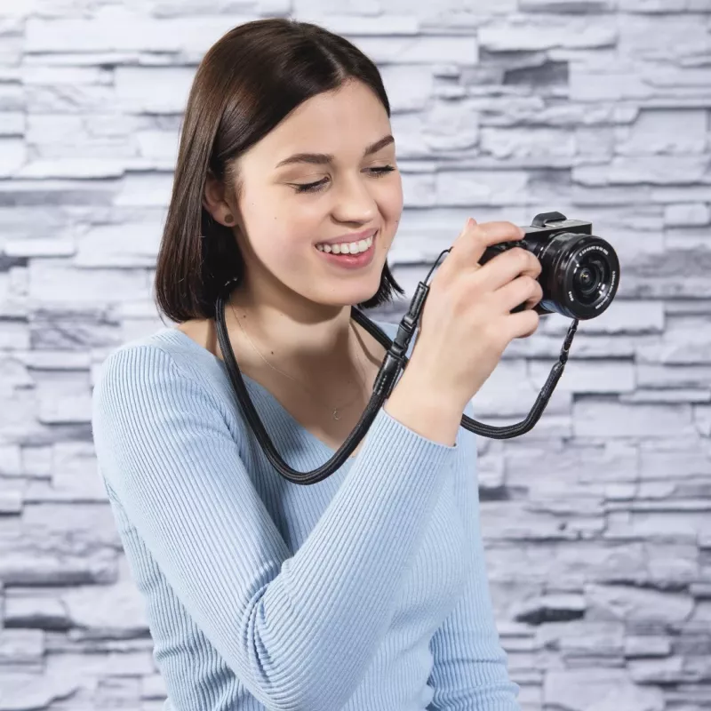 Hama Braid 120 dirželis skaitmeniniam fotoaparatui Nailonas Juodas