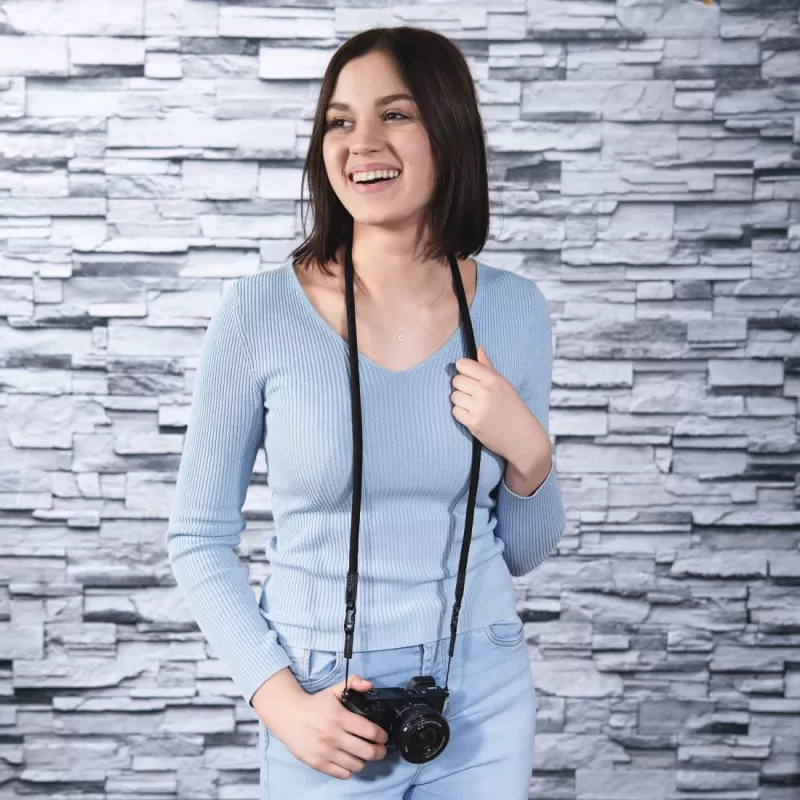 Hama Braid 120 dirželis skaitmeniniam fotoaparatui Nailonas Juodas