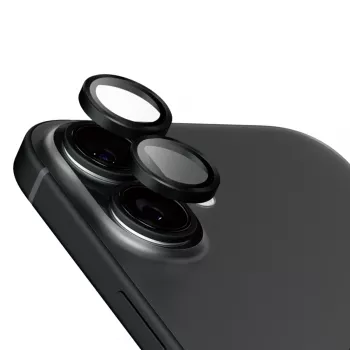 PanzerGlass® Hoops® Keraminis fotoaparato objektyvo apsauginis stikliukas iPhone 16 | 16 Plus