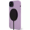 Korpusas Decoded iPhone 14 Plus Levandinis 17 cm Antimikrobinis