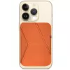 Decoded D24MSCS1AH Oranžinė silikoninė piniginė su MagSafe ir stovu