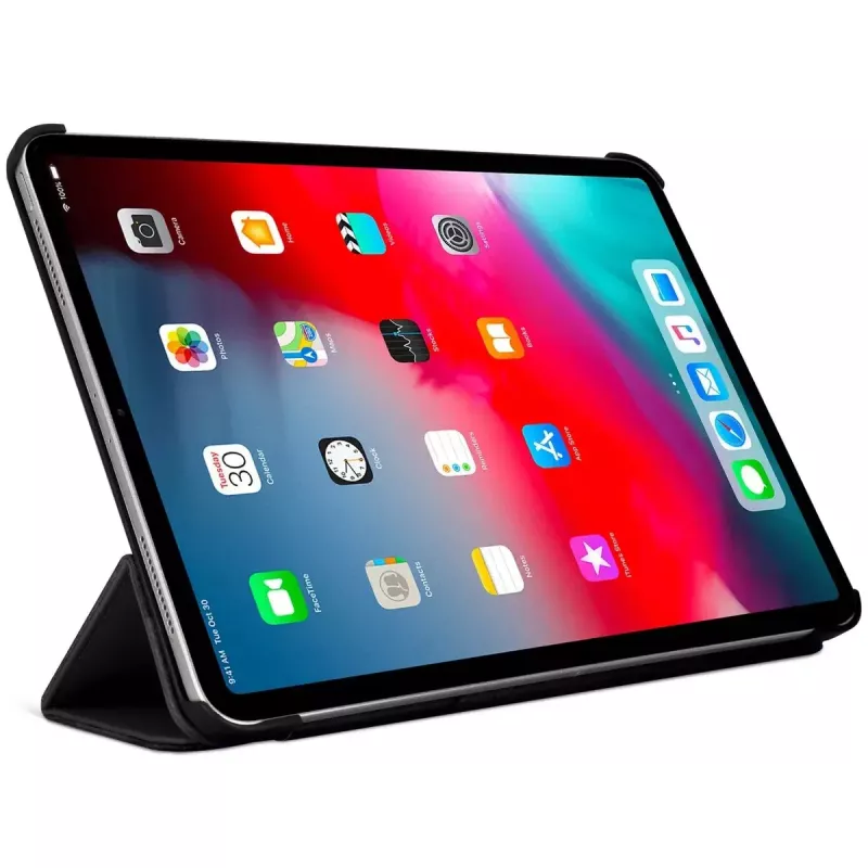 Dėklas Decoded Silicone Slim Cover 11 col. juodas, skirtas iPad Pro 6 kartos