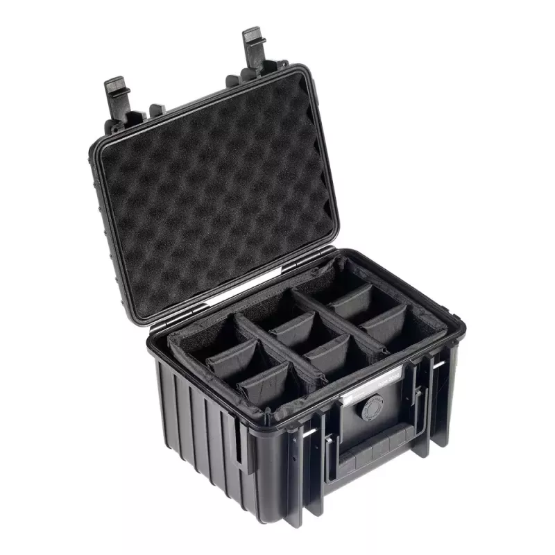 Kietasis dėklas B&W Cases Type 2000 juodas