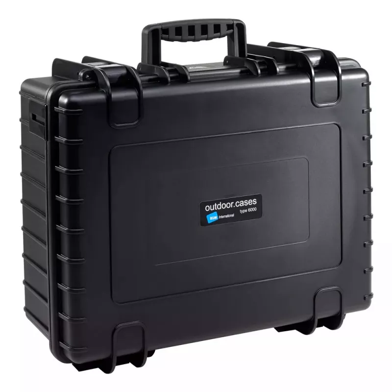 Kietas dėklas B&W Cases Type 6000 Black