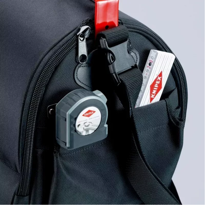 Knipex 00 21 08 LE dėklas įrankiams, juodas/raudonas, poliesteris