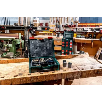 Metabo 626897000 Dėklas įrankiams, juodas/žalias, ABS, atsparus smūgiams