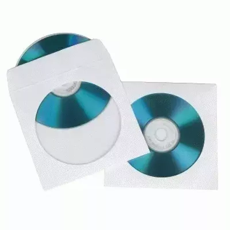 Hama popieriniai CD-ROM vokeliai 50 vnt., balti