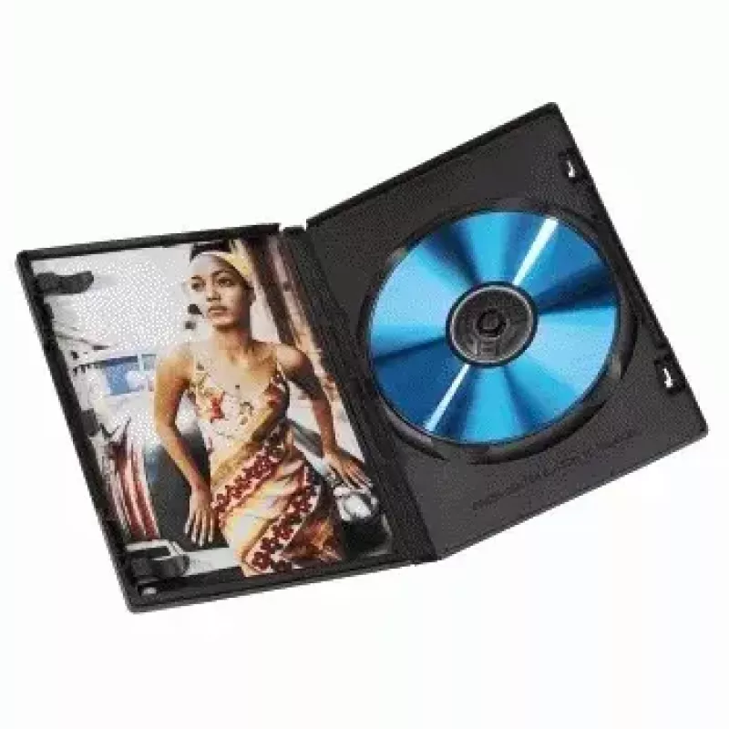 DVD dėklai Hama 51297, 5 vnt., juodi, 1 diskui