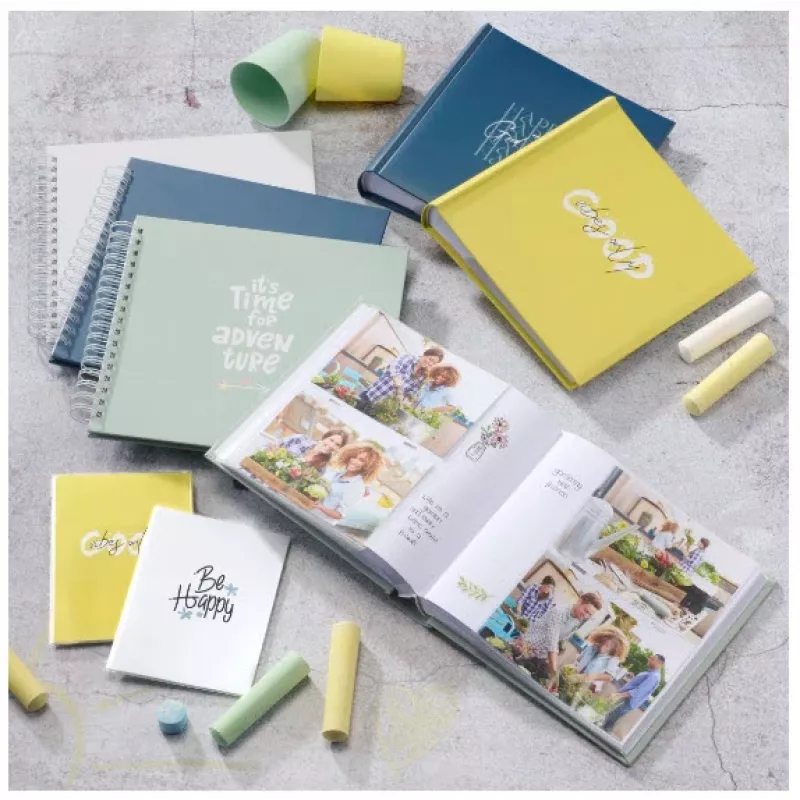 Hama Good Things fotoalbumas Žalias 200 lapų 10x15 cm knyginis įrišimas