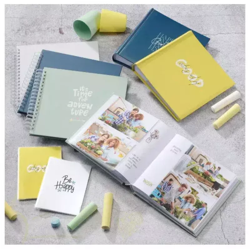 Hama Good Things nuotraukų albumas baltas 100 lapų 10x15 spiralinis įrišimas