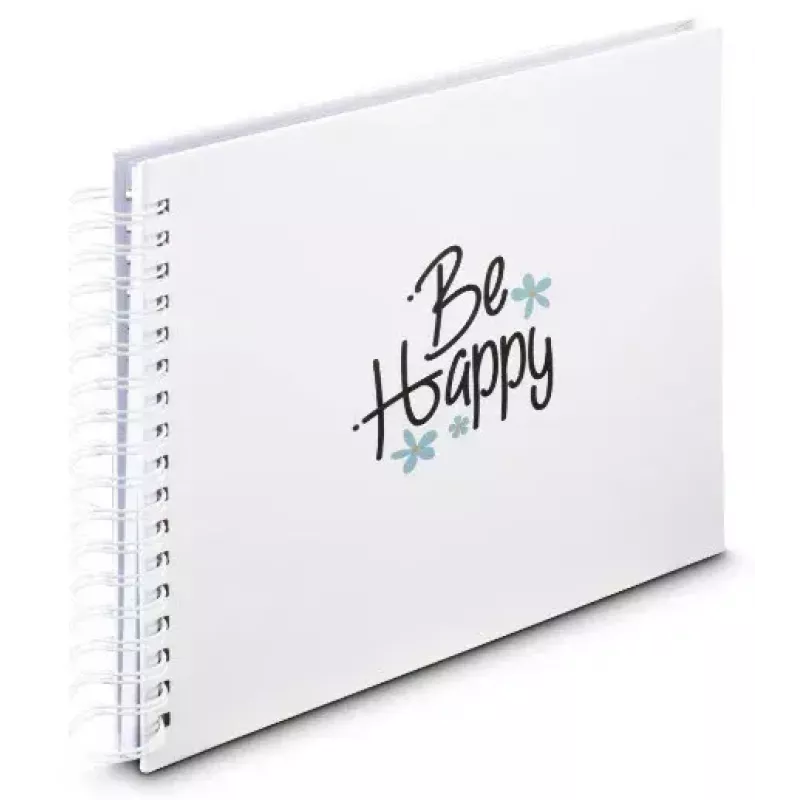 Hama Good Things nuotraukų albumas baltas 100 lapų 10x15 spiralinis įrišimas