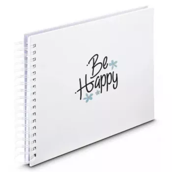 Hama Good Things nuotraukų albumas baltas 100 lapų 10x15 spiralinis įrišimas