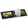 Hama Fine Art fotoalbumas pilkas 50 lapų 10x15 cm