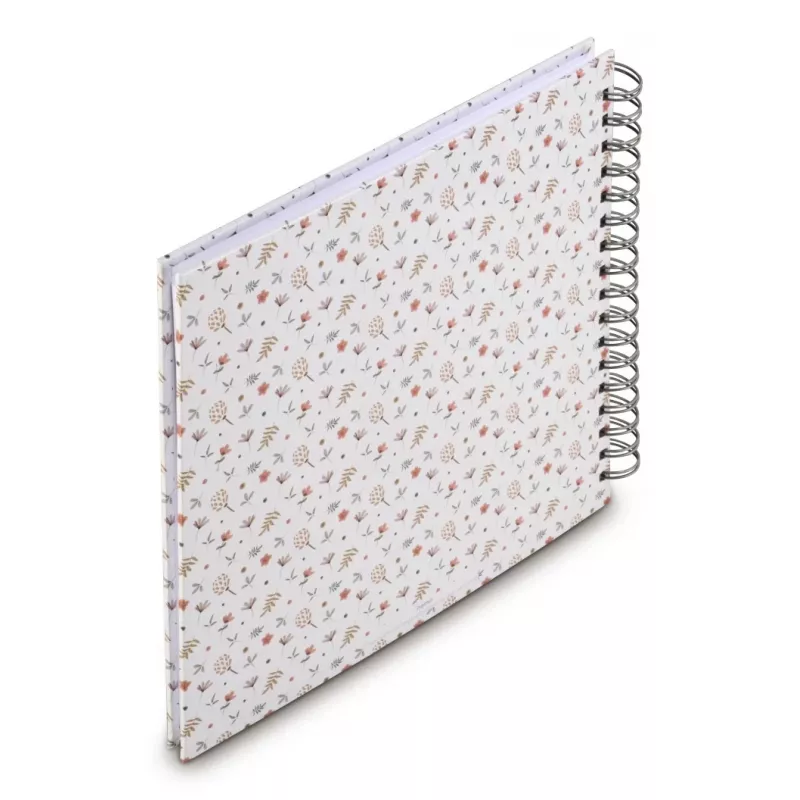 Hama Floral gėlių nuotraukų albumas, įvairiaspalvis, 100 lapų, 10x15 cm, spiralinis įrišimas