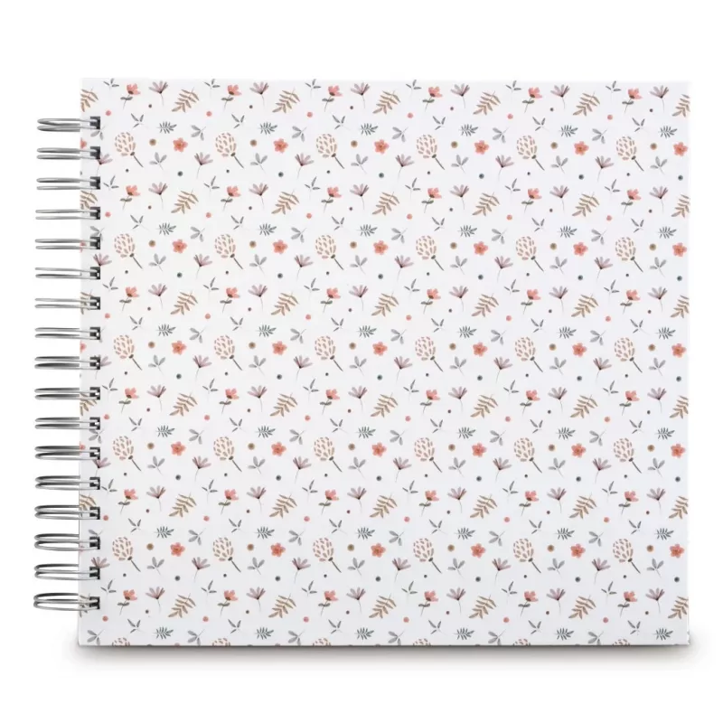 Hama Floral gėlių nuotraukų albumas, įvairiaspalvis, 100 lapų, 10x15 cm, spiralinis įrišimas