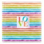 Hama Rainbow I fotoalbumas įvairiaspalvis 200 lapų 10x15 cm kietas viršelis