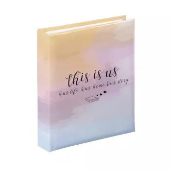 Hama Letterings fotoalbumas Mėlyna, Oranžinė, Violetinė 40 lapų 10 x 15 cm