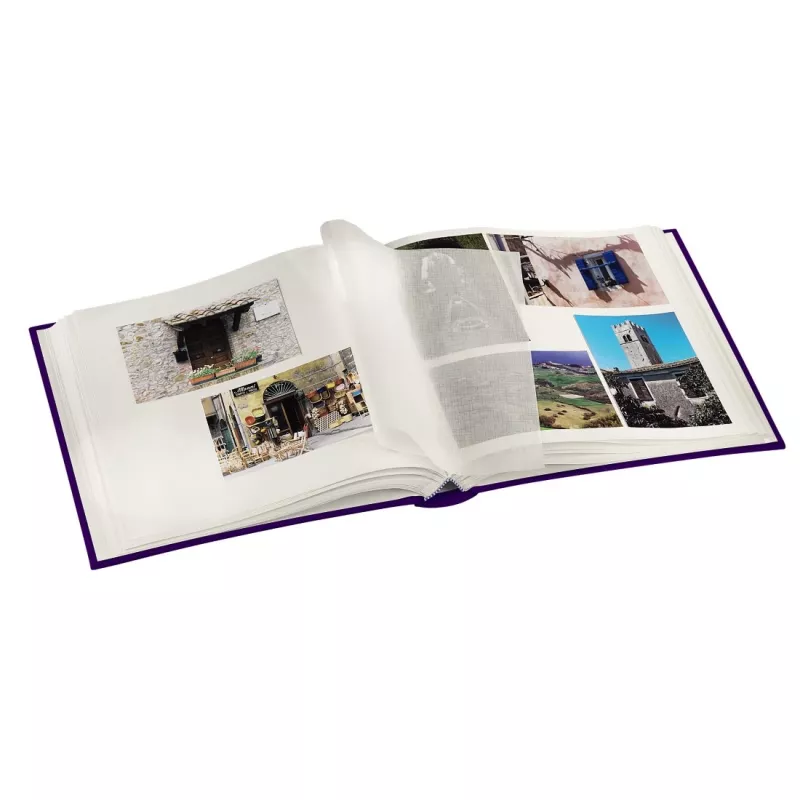 Hama Susi Trend nuotraukų albumas Smėlio, Rožinė, Violetinė, Turkio spalvos 100 lapų 10 x 15 cm