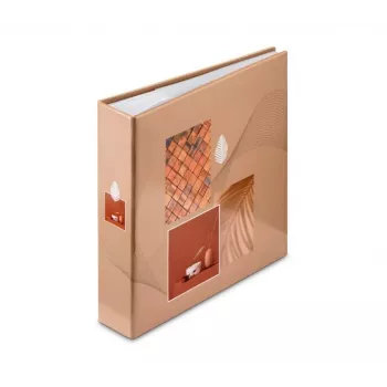 Fotoalbumas Hama Singo II Terracotta 100 lapų kietais viršeliais