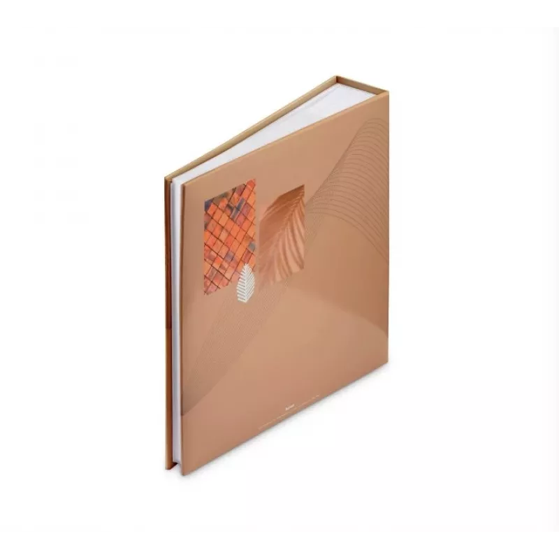 Fotoalbumas Hama Singo II Terracotta 100 lapų kietais viršeliais