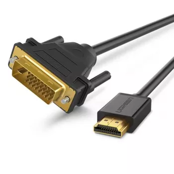 Ugreen 30116 vaizdo kabelio adapteris 1 m DVI HDMI juodas